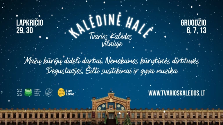 kalėdų Halė - tvari mugė
